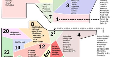 Даблин мапата броеви