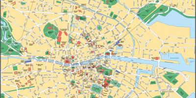 Мапата на градот Даблин